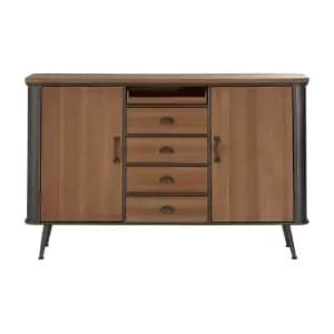 Fir wood 4 Drawer Cabinet