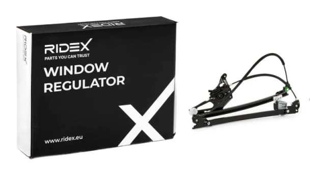 RIDEX 1561W0029 Window regulator Left Front, Operating Mode: Electric, without electric motor Window Winder (1561)
