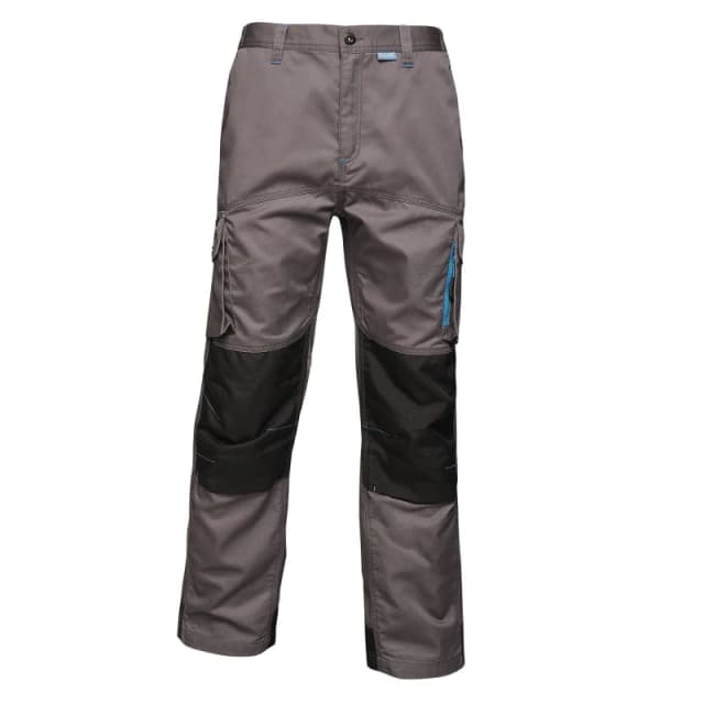 Tactical Threads Mens Heroic Hardwearing Workwear Trousers 38 - Waist 38' (96.5cm), Inside Leg 31' Iron TRJ366-7NV-40R