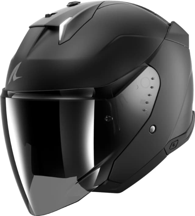 Shark Skwal i3 Jet Dark Shadow Jet Helmet, black, Size L for Men