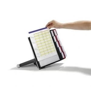 Durable SHERPA DESK 10 Complete Assorted 5 x Red & Black