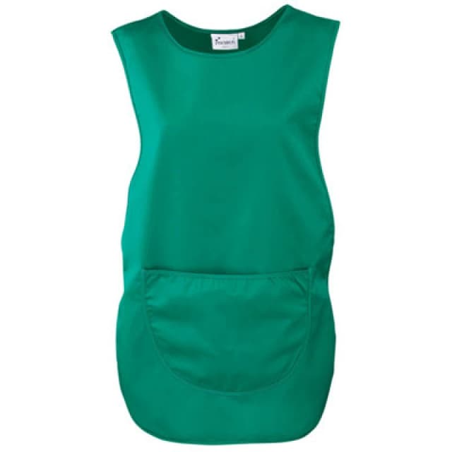 Premier Premier Plain Pocket Tabard in Emerald Size: Small Emerald S Unisex 5063470772049