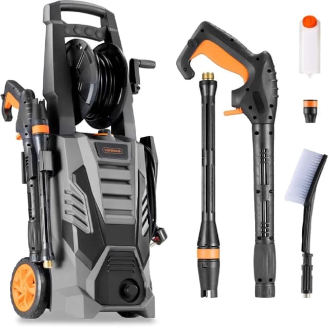 VonHaus Pressure Washer 2200W Grey unisex One Size