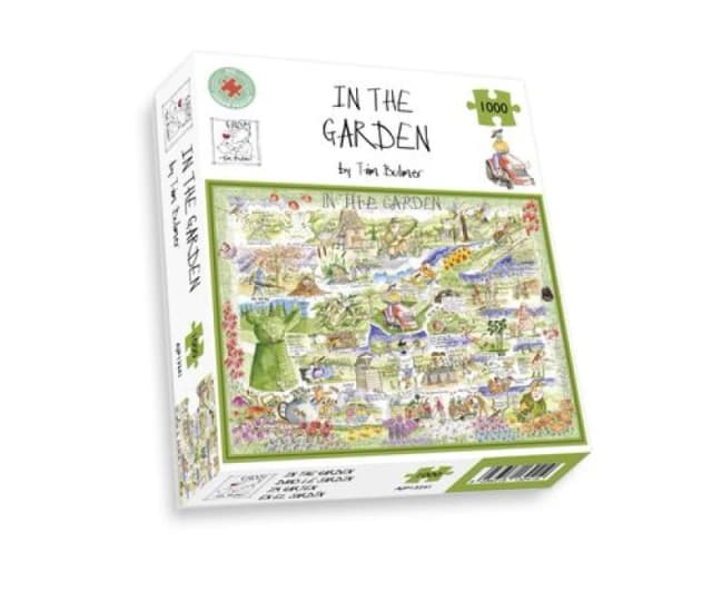 Tim Bulmer In the Garden - Tim Bulmer 1000 Piece Jigsaw Puzzle