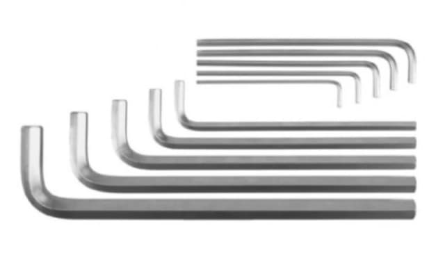 YATO YT-0519 Angled Screwdriver Set Chrome Vanadium Steel, Number of tools: 10, Spanner Size: 3-17 Chrome Vanadium Steel Angled Screwdriver Set (6627)