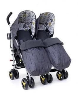Cosatto Supa Dupa Twin Stroller - Fika Forest