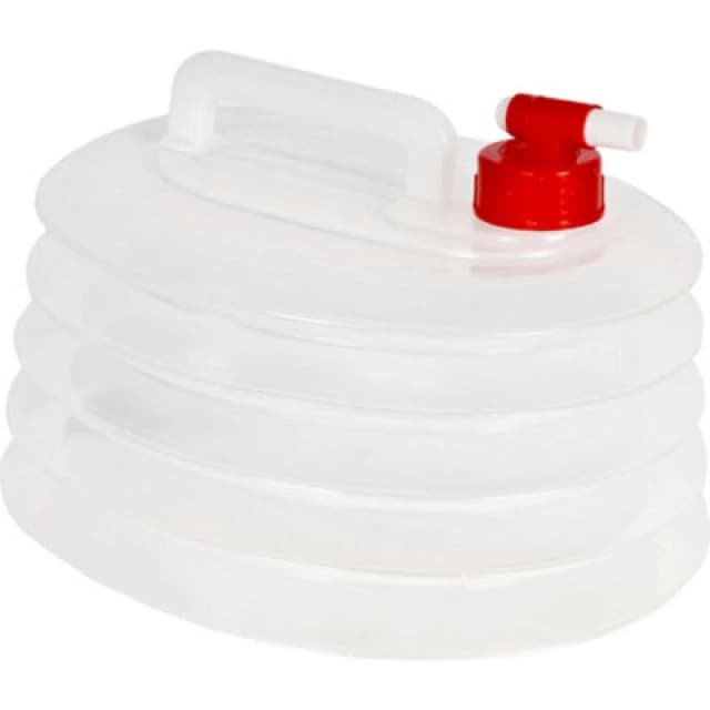 Trespass Squeezebox Water Carrier (6 Litres) Clear unisex