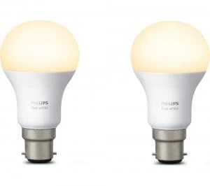 Philips Hue White Wireless Bulb B22 Twin Pack