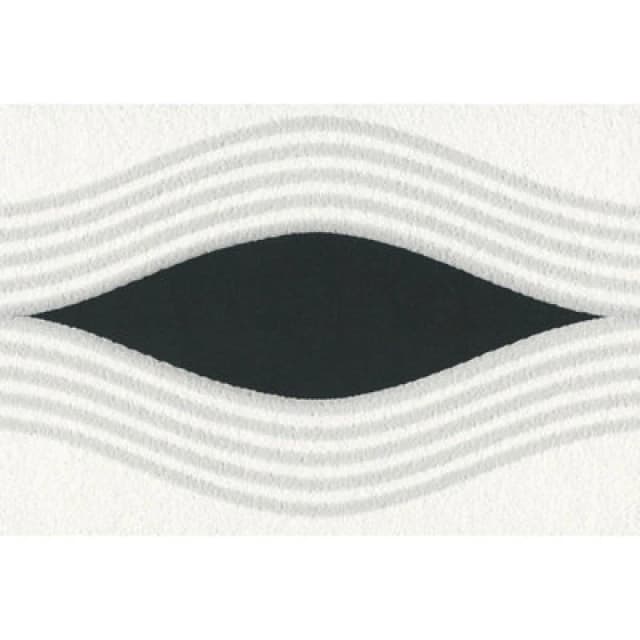 As Creation Infinity Wave Black Grey Self Adhesive Narrow Border Wallpaper