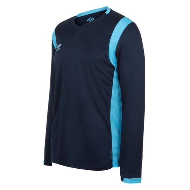 Umbro Umbro Men Spartan Long-Sleeved Jersey in Dark Navy Size: large Dark Navy L Male 5063652073117