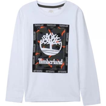 Timberland Kids Boy White Tshirt - WHITE