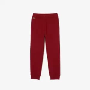 Kids' Lacoste Colour-block Trackpants Size 10 yrs Bordeaux
