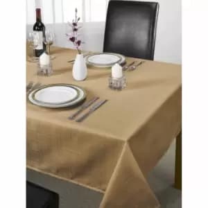 Green & Sons Table Cloth Chequers 70 X 108" Coffee