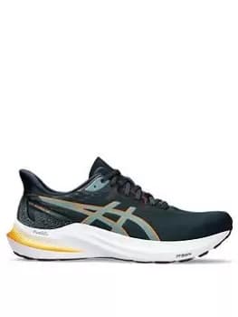 Asics GT-2000 12 Running Trainers - Navy, Size 10, Men