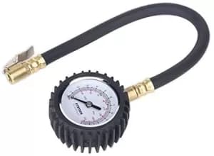 Genuine SEALEY TST/PG6 Tyre Pressure Gauge with Clip-On Chuck