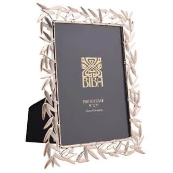 Biba Leaf Photo Frame - Gold