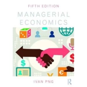 Managerial Economics by Ivan Png (Paperback, 2015)
