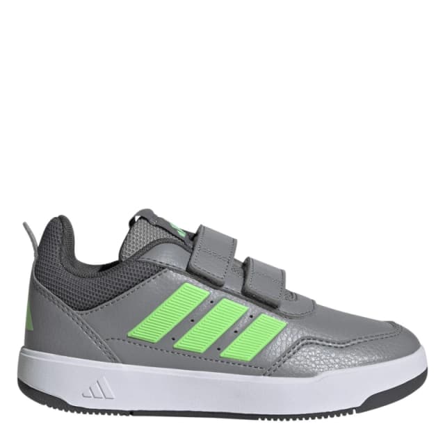 adidas Tensaur 3 Trainers Child Grey/Green male 2 (34)