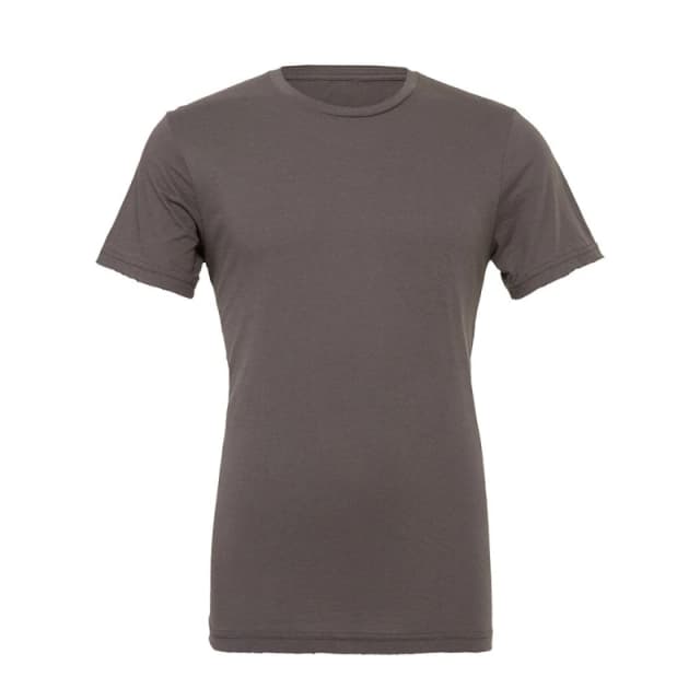 Bella + Canvas Mens Crew Neck T-Shirt in Jet Black Size: Small Jet Black Male S