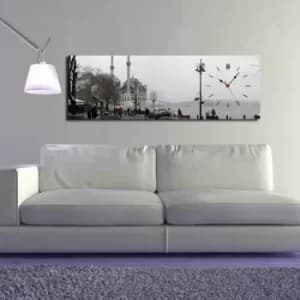 3090CS-11 Multicolor Decorative Canvas Wall Clock