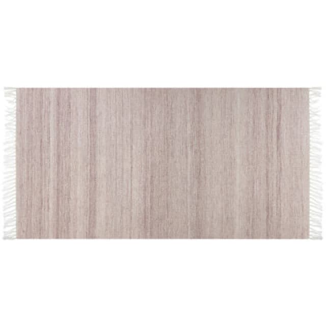 Beliani Rug Malhia Light Red 80 X 150 Cm