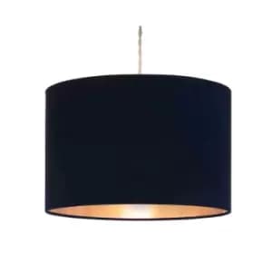 Village At Home Velvie Pendant Shade - Navy Copper