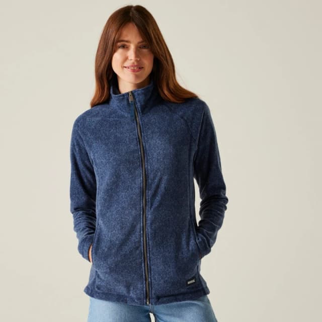 Regatta Mayse Fleece Navy Marl female 10