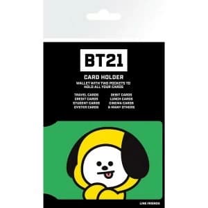 BT21Chimmy Oyster Wallet Travel Holder ID Card Holder