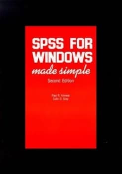 Spss for Windows Made Simple by Paul R Kinnear and Colin D Gray Paperback