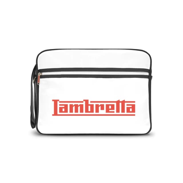 Lambretta Flight Bag Black/White unisex One Size