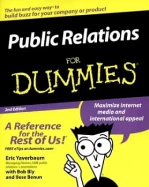 Public relations for dummies by Eric Yaverbaum