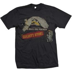 StudioCanal - The Colditz Story Unisex Medium T-Shirt - Black
