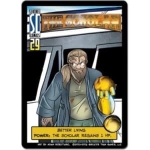 Sentinels of the Multiverse The Scholar Hero Character
