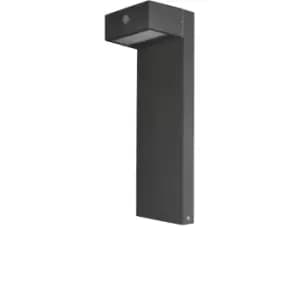 Forlight Top LED Outdoor Bollard Urban grey, Sandblasted, Warm-White 3000K, IP44