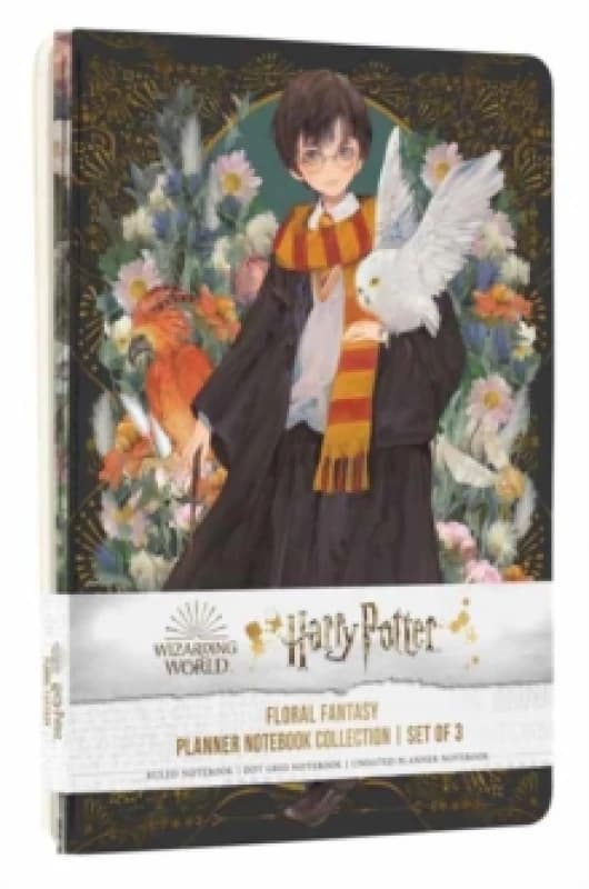 Harry Potter: Floral Fantasy Planner Notebook Collection (Set of 3) Paperback / softback