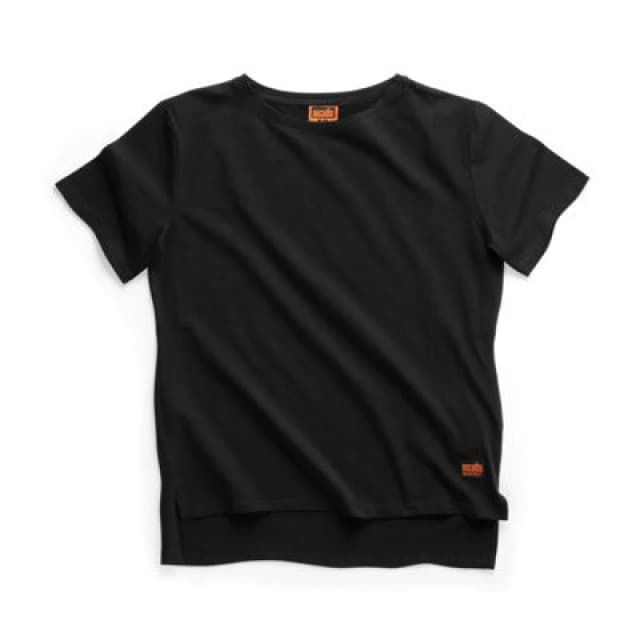 Scruffs Womens Trade T-Shirt Black - Size 8