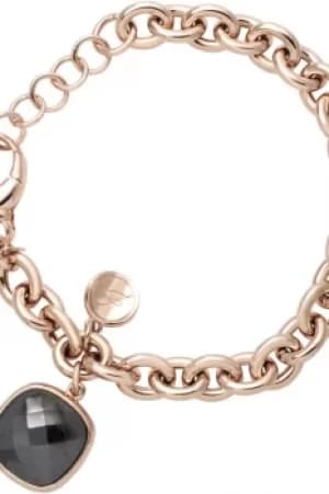 Bronzallure Rose Quartz and Haematite Bracelet JEWEL WSBZ00548.R.E