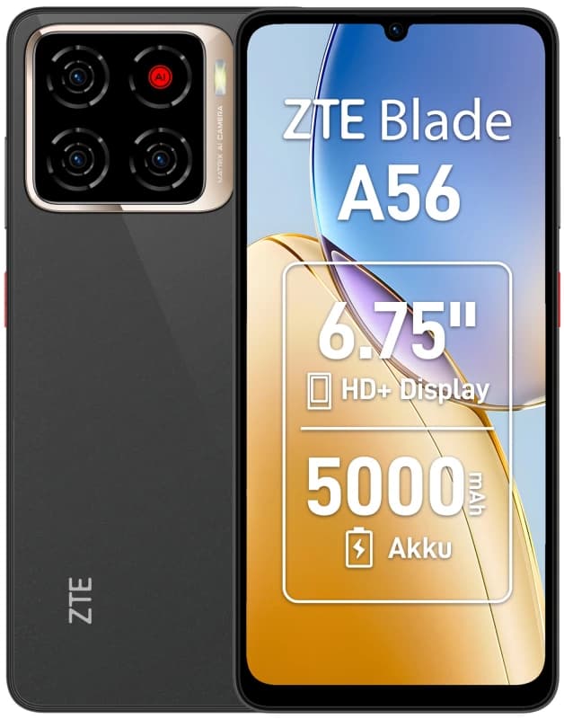 ZTE Blade A56 17.1cm (6.75") Dual SIM Android 15 4G USB Type-C 4