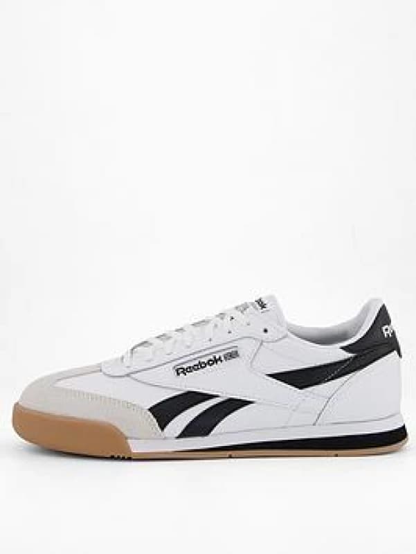 Reebok campio xt trainers in white & Black White & Black UK 6 (EU 39)