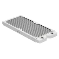 Barrow Dabel-20a 240mm Dual Fan Radiator with 20mm Depth - White