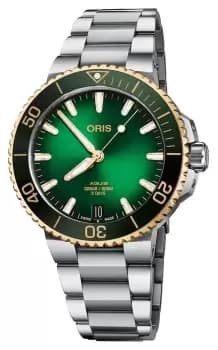 ORIS 01 400 7769 6357-07 8 22 09PEB Aquis Date Calibre 400 Watch