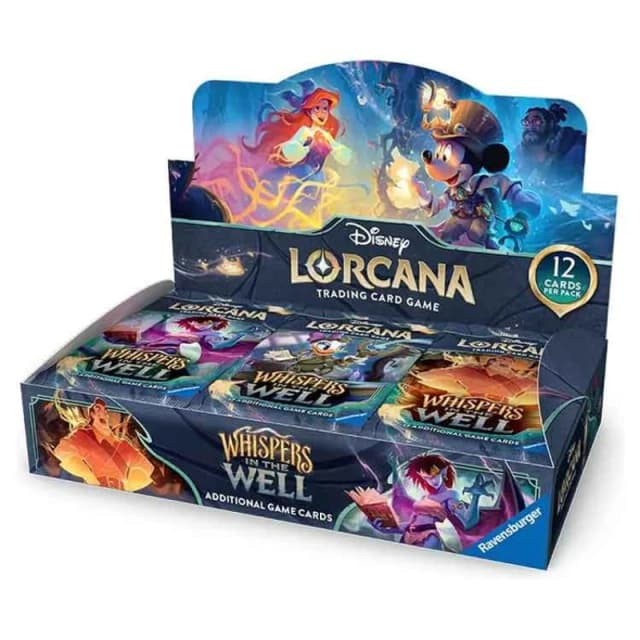 AJ Toys & Books Disney Lorcana - Whispers in the Well - Booster Box