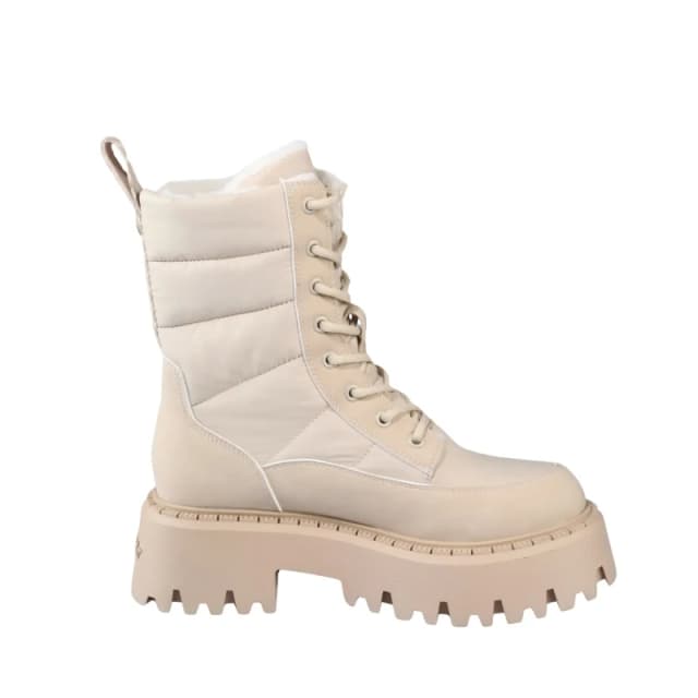 Buffalo Womens boots Buffalo Aspen Lace up Quilt Noir Female 37