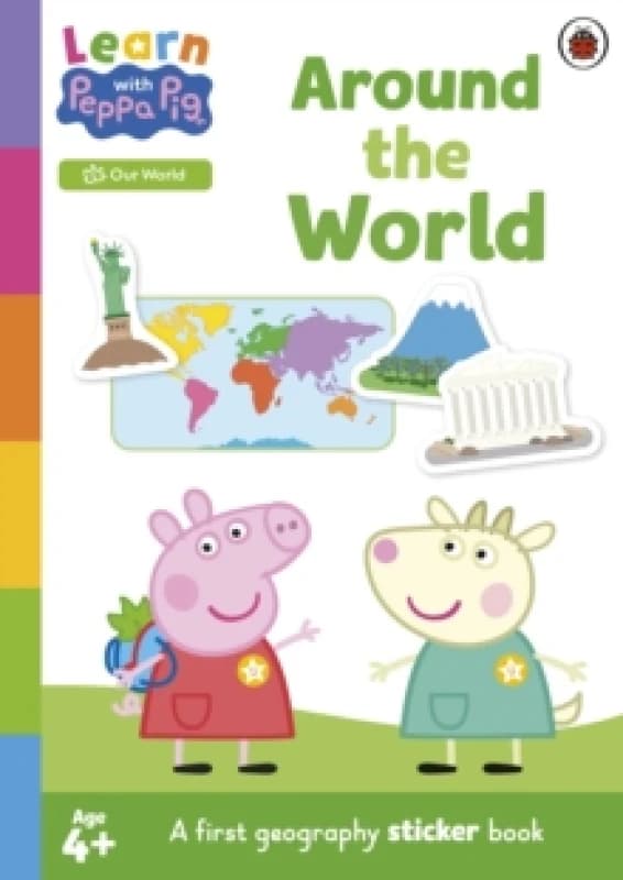 Learn with Peppa: Around the World sticker activity book Paperback / softback