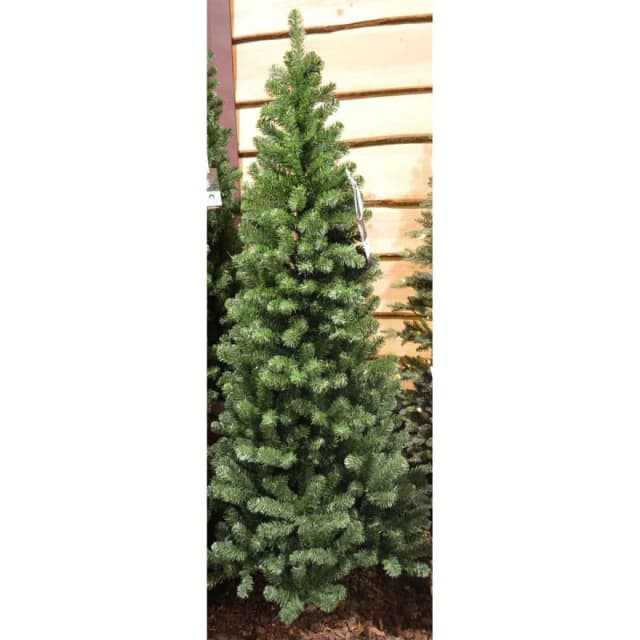 Samuel Alexander 150Cm (5ft) Newfoundland Slim Pine Christmas Tree - 86Cm Diameter, Green 681346 / 689570