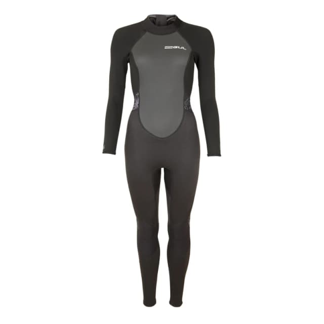 Gul Womens Full Steamer Wetsuit Black female 8 (XS)