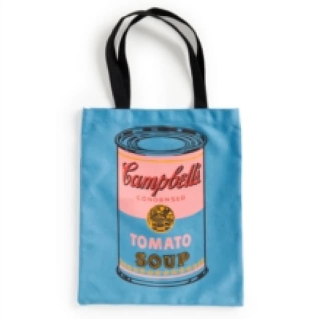 Warhol Soup Can Volume 3 Canvas Tote Bag. Novelty book. By Galison Books