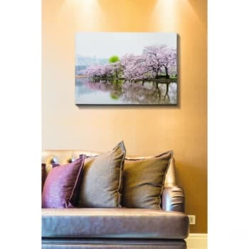 Kanvas Tablo (50 x 70) - 266 Multicolor Decorative Canvas Painting