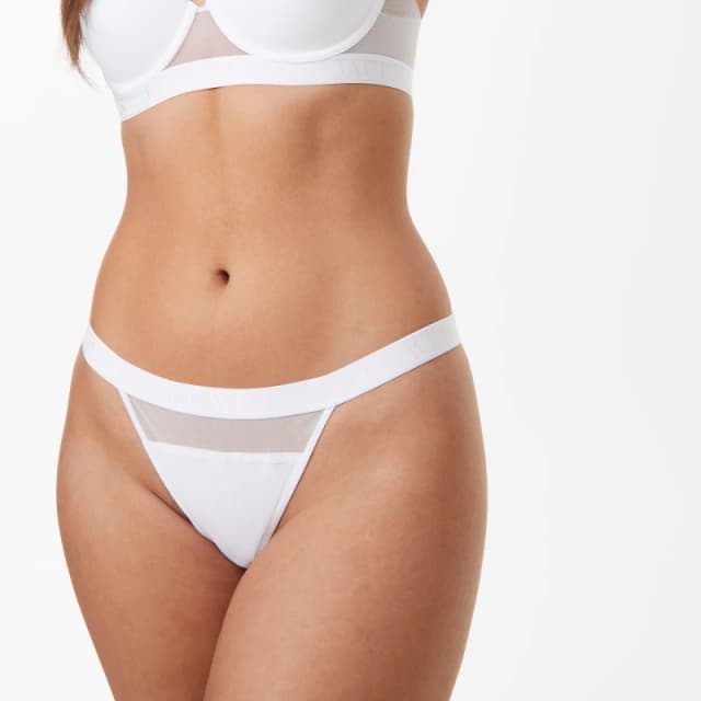 Jack Wills Chloe Thong - White White 10