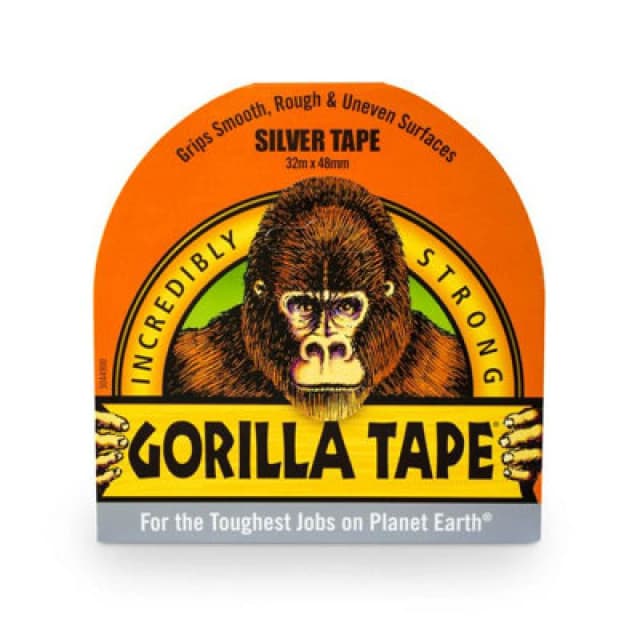 Gorilla Silver Tape Silver